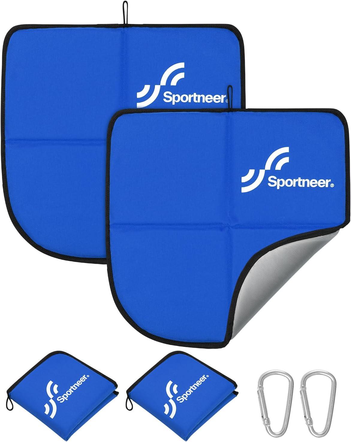 image:imageSportneer Sitting Pad Lightweight Waterproof Folding Seat Pad for Backpacking 1575 x 1575 Portable Camping Seat Mat for Hiking Picnics amp Outdoor UseBlue