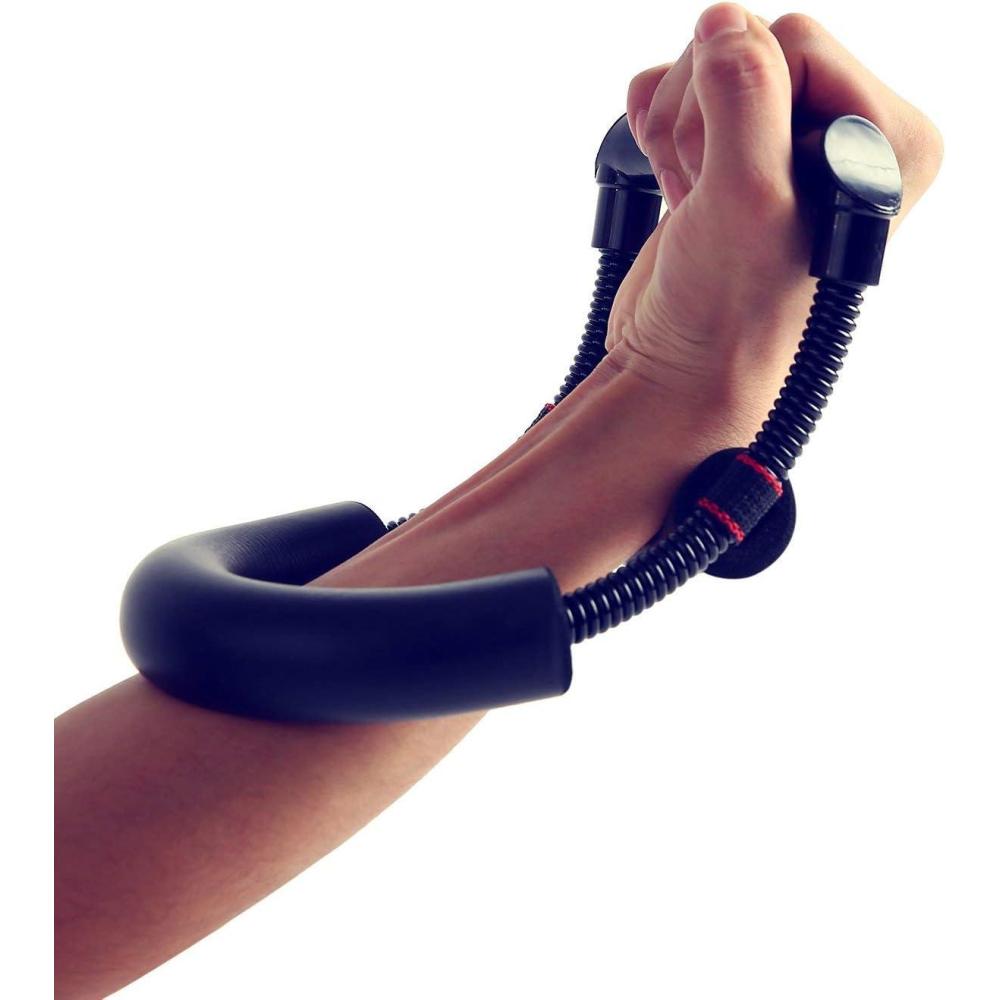 image:imageSportneer Forearm Strengthener Forearm Wrist Strengthener Exerciser with Adjustable Tension for Improving Strength Hand Developer Arm Grip Workout Strength Trainer Home Gym Workout Equipment for Starter and ProTension 7kg155 lbs Length 101