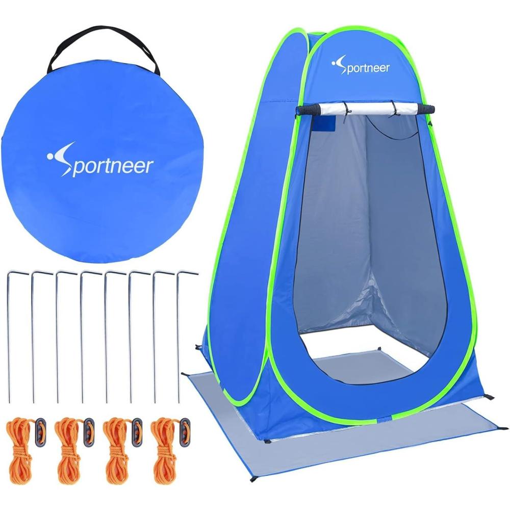 image:imageSportneer Pop Up Privacy Shower Tent Portable Changing Room Pop Up Changing Tent 75inches x 47inches x 47inches Shower Tent with Carry Bag for Camping amp Beach Easy Set Up Foldable