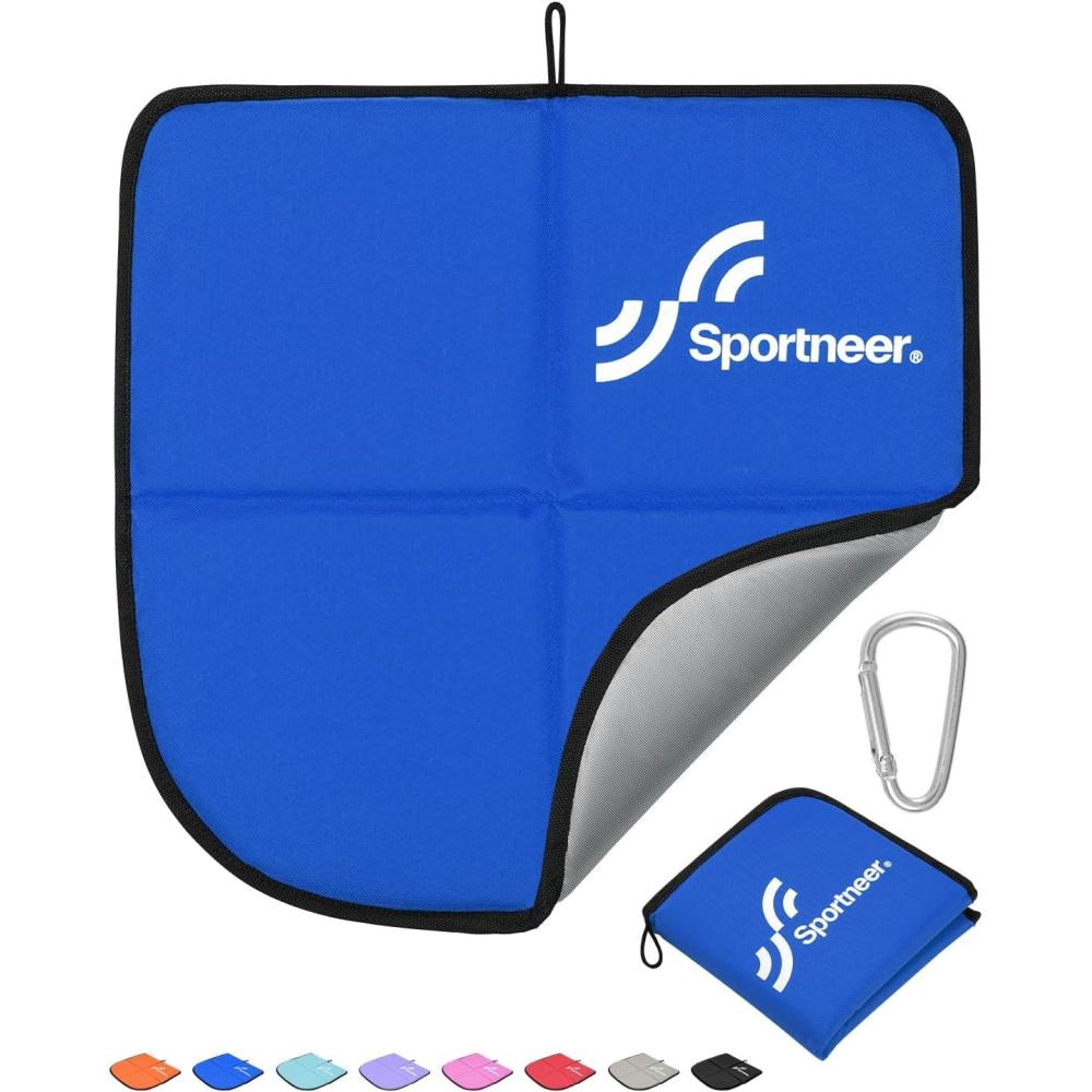 image:imageSportneer Sitting Pad Lightweight Waterproof Folding Seat Pad for Backpacking 1575 x 1575 Portable Camping Seat Mat for Hiking Picnics amp Outdoor UseBlue