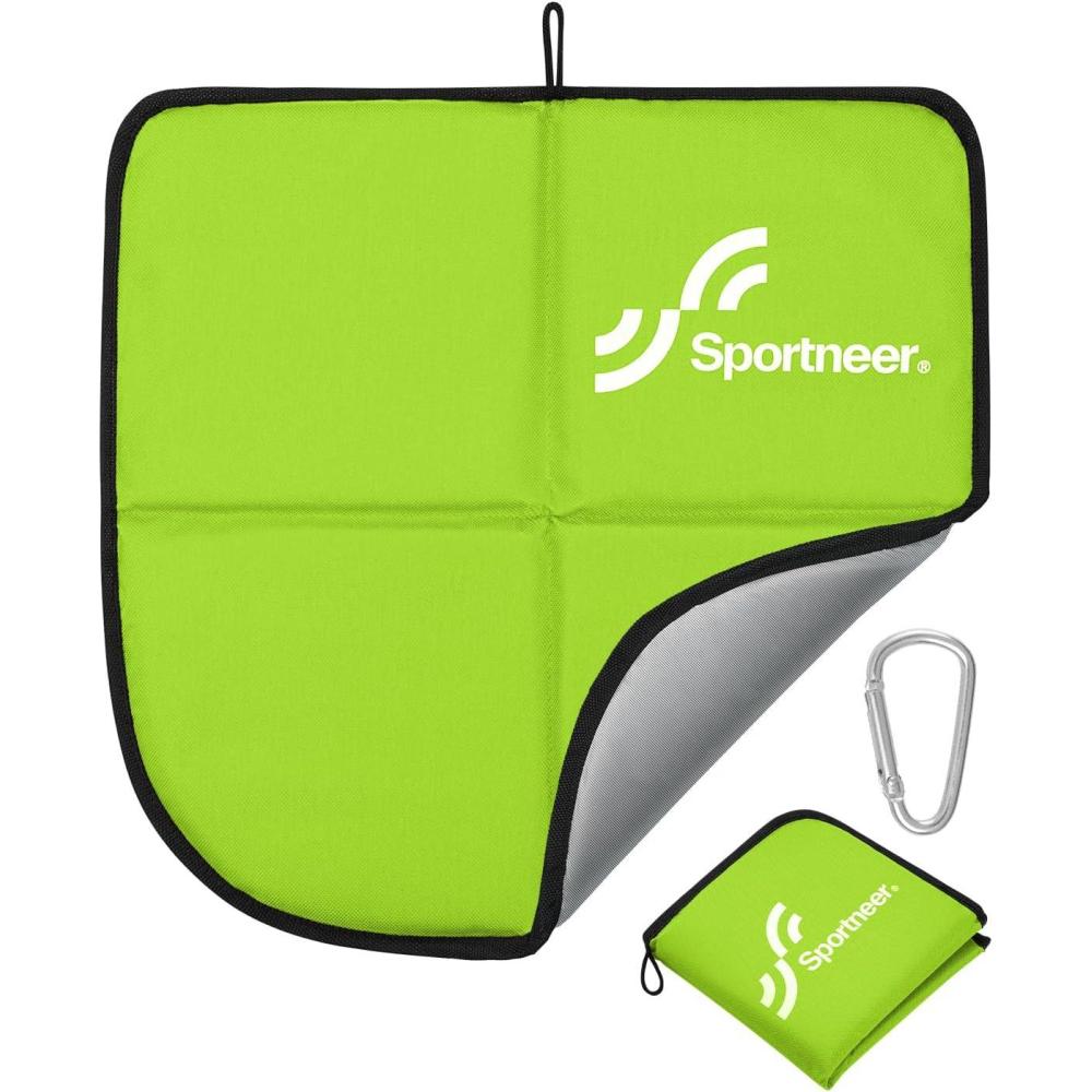 image:imageSportneer Sitting Pad Lightweight Waterproof Folding Seat Pad for Backpacking 1575 x 1575 Portable Camping Seat Mat for Hiking Picnics amp Outdoor UseFruit Green