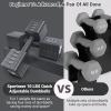 Adjustable Dumbbells Hand Weights Set: Sportneer 5 in 1 Weight Adjustment 10 LB Dumbbells Set of 2 Free Weights Fast Adjust Dumbbell Weight Set for Women Men Home Gym Exercise Workout Strength