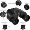 Binoculars for Adults and Kids, Sportneer 10×25 Waterproof Binoculars for Adults Compact Binoculars with 15mm Foldable Soft Eyepiece for Hunting Hiking Bird Watching Concerts Outdoor