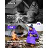 Sportneer 0 Degree Wearable Sleeping Bag for Adults & Kids – Walkable with Arm Zippers, Waterproof & Warm, Compact for Camping, Stadiums, Travel, Backpacking & Car Use(Purple)