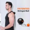 Sportneer 4 in 1 Foam Roller Set: Dual Textures Foam & Foot Roller, Stringed Lacrosse Ball, Muscle Set for Whole Body Release(Black)