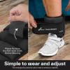 Sportneer Adjustable Ankle Weights for Women and Men 1 Pair of 4 8 12 16 20 LBS Heavy Weighted Leg Weights with Adjustable Straps, Strength Training Weights for Yoga, Aerobics, Gym, Fitness, Workout