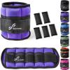 Sportneer Adjustable Ankle/Wrist Weights for Men Women Kids, Weighted Leg & Cuff Strength Training for Yoga Walking Running Aerobics Gym Fitness Physical Therapy(Purple)