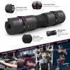 Sportneer Barbell Pad Set: 10 Pcs Squat Pad for Hip Thrusts, Lunges, Leg Day, Standard Olympic Bars with 2 Ankle Straps, 2 Lifting Straps, 3 Resistance Bands, Barbell Pad, Workout Poster and Carry Bag