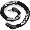 Sportneer Bike Lock: 5 Digit Combination High Security Anti Theft Bike Chain Lock – 3.2/3.6/4ft Heavy Duty Keyless Bicycle Lock for Bike, Motorcycle, Scooter, Door & Gate – 4/6mm Thick, Easy to Use(Black)