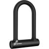 Sportneer Bike Lock: Heavy Duty Anti Theft Bike U Lock with 5ft Security Steel Cable – 17mm Shackle Bicycle U-Locks with Keys & Sturdy Mounting Bracket for Road, Mountain, Electric & Folding Bike(Black)