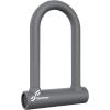 Sportneer Bike Lock: Heavy Duty Anti Theft Bike U Lock with 5ft Security Steel Cable – 17mm Shackle Bicycle U-Locks with Keys & Sturdy Mounting Bracket for Road, Mountain, Electric & Folding Bike(Gray)