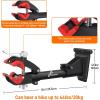 Sportneer Bike Repair Stand: 360 Rotatable Wall Mounted Removable Bike Clamp – Adjustable Home Bicycle Maintenance Stand with 2 Mounting Plates for Diameter of 1-1.6’’ Bicycle