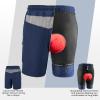 Sportneer Bike Shorts for Men: 3D Padded Lightweight Riding Biking Cycling Mountain Bike Shorts for Men with Zipper Pockets(Blue)