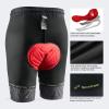 Sportneer Bike Shorts for Men: 3D Padded Lightweight Riding Biking Cycling Mountain Bike Shorts for Men with Zipper Pockets(Dark Grey)