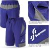 Sportneer Bike Shorts for Men: 3D Padded Lightweight Riding Biking Cycling Mountain Bike Shorts for Men with Zipper Pockets(Navy Blue)