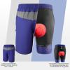 Sportneer Bike Shorts for Men: 3D Padded Lightweight Riding Biking Cycling Mountain Bike Shorts for Men with Zipper Pockets(Navy Blue)