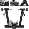 Sportneer Bike Trainer – Fluid Stationary Bike Stand for 26-29″ & 700C Wheels – Auto Resistance Control Bike Trainer Stand for Indoor Riding with Noise Reduction Wheel for Road Bikes(fluid roller trainer)