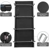 Sportneer Camping Cot, Folding Cots Lever Lock Portable Lightweight Sleeping Camping Bed for Adults Outdoor Travel Backpacking Camp Hiking Supports 330lbs