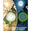 Sportneer Compass: Accurate Durable Lightweight Orienteering Compass with Strap and Carrying Case, Glow in The Dark Waterproof Hiking Essentials for Camping Backpacking, Best Survival Gifts for Kids(Army Green)