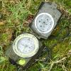 Sportneer Compass: Accurate Durable Lightweight Orienteering Compass with Strap and Carrying Case, Glow in The Dark Waterproof Hiking Essentials for Camping Backpacking, Best Survival Gifts for Kids(Camouflage)