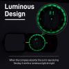 Sportneer Compass Hiking Survival Compass with Mirror Orienteering Compass Boy Scout Compass for Kids Gifts Hiking Camping Backpacking Map Navigation(Orange)