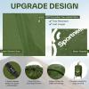 Sportneer Compression Sack, 13L/20L/40L/50L Sleeping Bag Stuff Sack, Tear-Resistant Ultralight Sleeping Bag Compression Sack-Space Saving Gear for Camping Hiking Travel(Army Green)