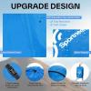 Sportneer Compression Sack, 13L/20L/40L/50L Sleeping Bag Stuff Sack, Tear-Resistant Ultralight Sleeping Bag Compression Sack-Space Saving Gear for Camping Hiking Travel(Blue)