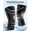 Sportneer Knee Brace with Dual Side Stabilizers – Maximum Support Compression Knee Sleeve for Men & Women, Anti-Slip Knee Support for Running, Workout, Arthritis, ACL & Pain Relief (Black, Small(14.5″-16.5″))(Black)