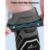Sportneer Knee Brace with Dual Side Stabilizers – Maximum Support Compression Knee Sleeve for Men & Women, Anti-Slip Knee Support for Running, Workout, Arthritis, ACL & Pain Relief (Black, Small(14.5″-16.5″))(Black)