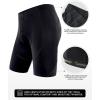 Sportneer Padded Bike Shorts for Men – 4D Padding Mens Bicycle Cycling Biking Clothing Shorts, Breathable and Absorbent(Black)