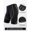 Sportneer Padded Bike Shorts for Men – 4D Padding Mens Bicycle Cycling Biking Clothing Shorts, Breathable and Absorbent(Black Green Line)