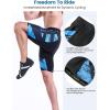 Sportneer Padded Bike Shorts for Men – 4D Padding Mens Bicycle Cycling Biking Clothing Shorts, Breathable and Absorbent(Blue)