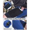 Sportneer Padded Bike Shorts for Men – 4D Padding Mens Bicycle Cycling Biking Clothing Shorts, Breathable and Absorbent(Dark Blue With Pockets)