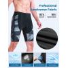 Sportneer Padded Bike Shorts for Men – 4D Padding Mens Bicycle Cycling Biking Clothing Shorts, Breathable and Absorbent(Grey)