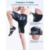 Sportneer Padded Bike Shorts for Men – 4D Padding Mens Bicycle Cycling Biking Clothing Shorts, Breathable and Absorbent(Grey)