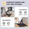 Sportneer Portable Under Desk Pedal Exerciser Low Resistance Exercise Bike Folding Indoor Exercise Pedal Machine Bike for Arm & Leg Under Desk Bike Leg Exercisers While Sitting for Home Office