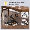 Sportneer Portable Under Desk Pedal Exerciser Low Resistance Exercise Bike Folding Indoor Exercise Pedal Machine Bike for Arm & Leg Under Desk Bike Leg Exercisers While Sitting for Home Office