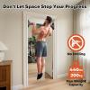 Sportneer Pull Up Bar Doorway Chin Up Bar No Screws Door Frame Chin Up Push Up Sit Up Bar Adjustable 75-94cm (29.5in-37in) Up to 200kg Capacity Workout Bar