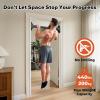 Sportneer Pull Up Bar: Strength Training Chin up Bar No Screws – Adjustable 29.5”-37”(75-94cm) Width Locking Mechanism Pull up Bar for Doorway – Max Load 440lbs for Home Gym Upper Body Workout, Non-slip