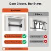 Sportneer Pull Up Bar: Strength Training Chin up Bar No Screws – Adjustable 29.5”-37”(75-94cm) Width Locking Mechanism Pull up Bar for Doorway – Max Load 440lbs for Home Gym Upper Body Workout, Non-slip