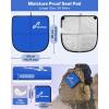 Sportneer Sitting Pad, Lightweight Waterproof Folding Seat Pad for Backpacking, 15.75” x 15.75” Portable Camping Seat Mat for Hiking, Picnics & Outdoor Use(Blue)