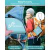 Sportneer Sitting Pad, Lightweight Waterproof Folding Seat Pad for Backpacking, 15.75” x 15.75” Portable Camping Seat Mat for Hiking, Picnics & Outdoor Use(Light Blue)