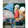 Sportneer Sitting Pad, Lightweight Waterproof Folding Seat Pad for Backpacking, 15.75” x 15.75” Portable Camping Seat Mat for Hiking, Picnics & Outdoor Use(Grey)