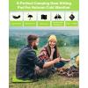 Sportneer Sitting Pad, Lightweight Waterproof Folding Seat Pad for Backpacking, 15.75” x 15.75” Portable Camping Seat Mat for Hiking, Picnics & Outdoor Use(Fruit Green)