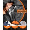 Sportneer Sleeping Bag, 3 Seasons Warm Cold Weather Sleeping Bags for Adults Kids Boys Girls with Compression Sack- Lightweight Camping Essentials Gear Accessories, Backpacking, Hiking(Black)
