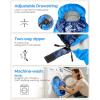 Sportneer Sleeping Bag for Adults & Kids, Cold Weather & Warm Waterproof Camping Sleeping Bag, Compact Portable for Camping Hiking & Travel(Light Blue + Dark Blue)