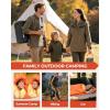 Sportneer Sleeping Bag for Adults & Kids, Cold Weather & Warm Waterproof Camping Sleeping Bag, Compact Portable for Camping Hiking & Travel(Orange + Yellow)