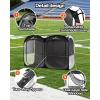 Sportneer Sports Tent, 2-4 Person Instant Pop Up Sports Tents – 92″ x 46″ x 63.5″ Transparent Sport Shelter for Fishing, Camping, Sports Event – Easy Set Up & Tear Down