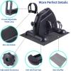 Sportneer Under Desk Bike Pedal Exerciser, Mini Exercise Bike Portable Peddler Sitting for Seniors with LCD Display Arm & Leg Bike Pedals Exerciser with Anti-Skid Mat for Home Office(Black)