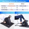 Sportneer Under Desk Bike Pedal Exerciser, Mini Exercise Bike Portable Peddler Sitting for Seniors with LCD Display Arm & Leg Bike Pedals Exerciser with Anti-Skid Mat for Home Office(Black)